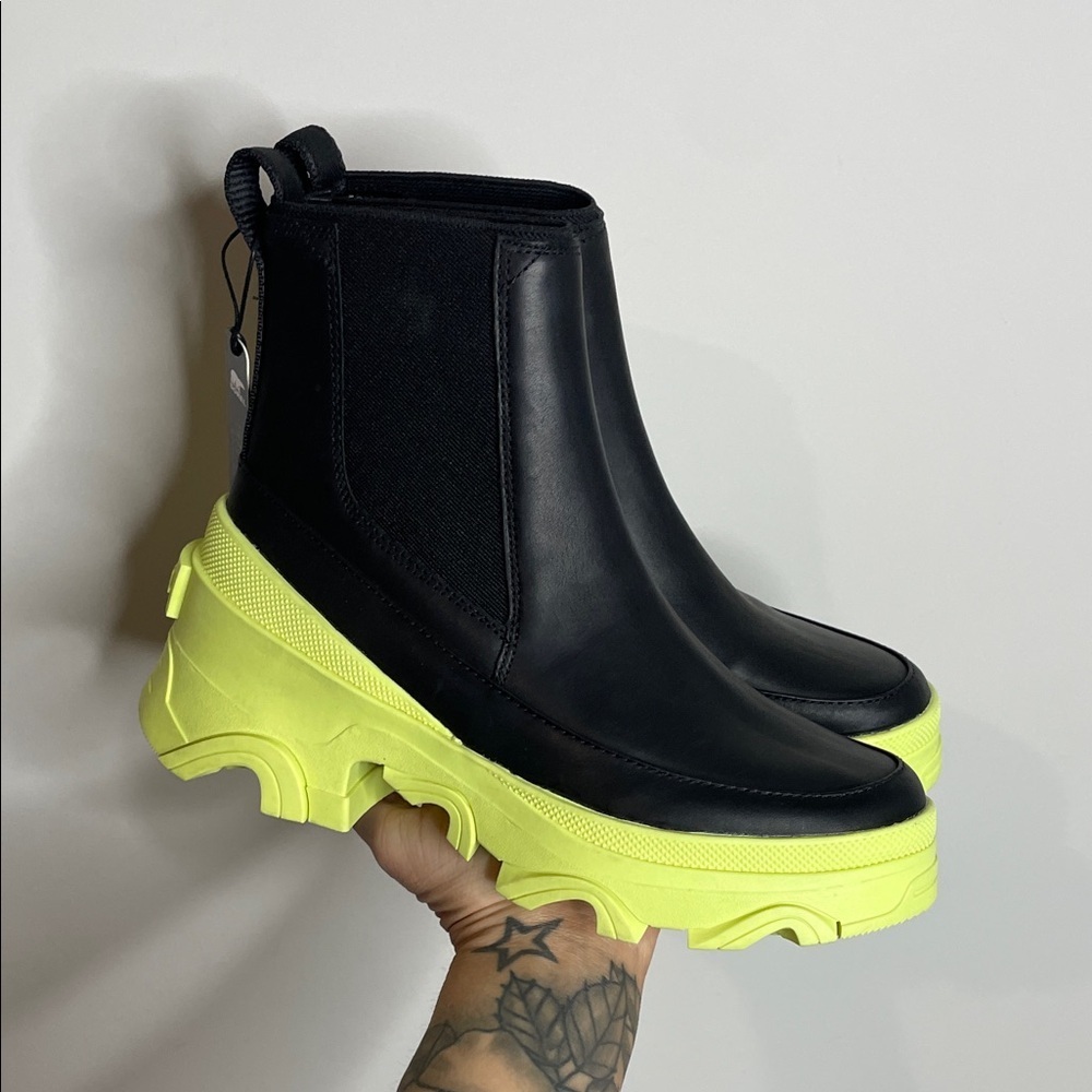 Sorel | Women’s Brex Chelsea Boots Waterproof Leather Size 7 NWT - Picture 2 of 6
